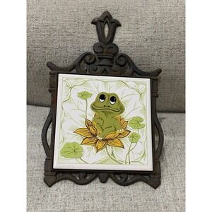 Vintage Frog Trivet From Sears And Roebuck 1978 LOOK AT ALL PHOTOS